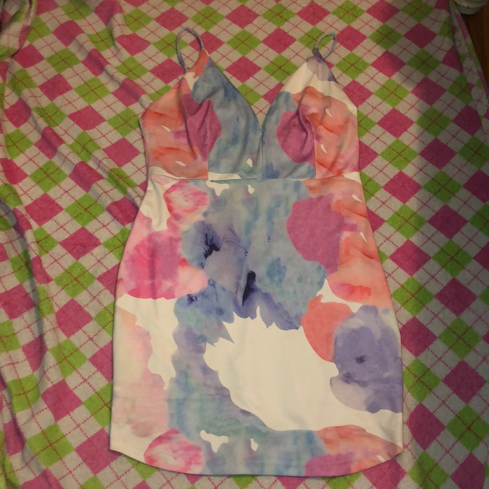MultiColor Strap Dress